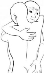 Womack hugging squeezing butt cheek Meme Template