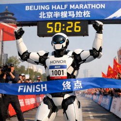 Beijing half-marathon Meme Template