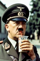 Hitler loves his juice Meme Template