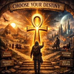 Choose Your Own Adventure, destiny, choose wisely, history, myth Meme Template