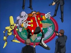 robotnik at gun point Meme Template