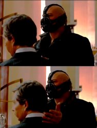 bane hand on shoulder Meme Template