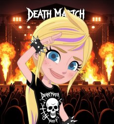 Polly is a Death Metal star Meme Template