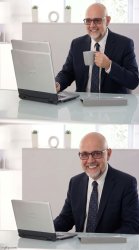Kelemen Hunor Hide My Pain Meme Template
