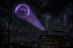 Grimace NY Mets Meme Template