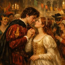 Romeo and Juliet at a party Meme Template