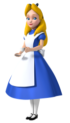 Alice 3D Render Meme Template