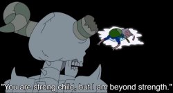 You are strong, child, but I am beyond strength Meme Template
