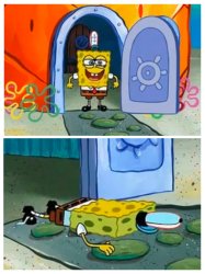 SpongeBob "I'm Ready!" Meme Template