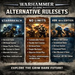 Warhammer 40,000 Alternative rules: https://www.starbreach.com/h Meme Template