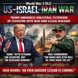 US–Israel–Iran War (World War 3 DLC) Meme Template