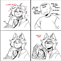 Hold my leash Meme Template