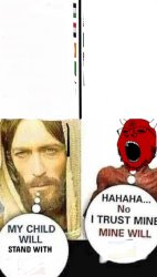 Jesus vs Devil/Satan Meme Template