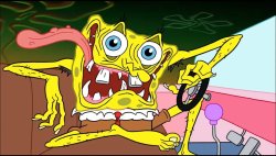 Crazy Spongebob Meme Template