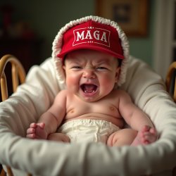 MAGA baby Meme Template