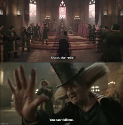You can't kill me Meme Template