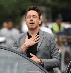 RDJ relief relieved computer laptop Meme Template