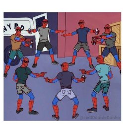 feds spiderman j6 meme template Meme Template