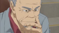 Coach Ukai Thinking Meme Template