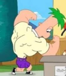Strong Ferb Meme Template