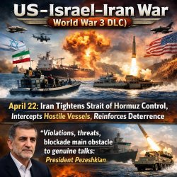 US–Israel–Iran War (World War 3 DLC)  April 22: Iran tightens St Meme Template