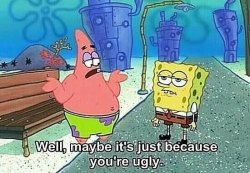 Patrick Roast Meme Template