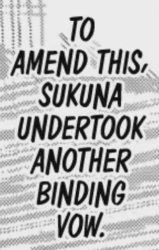 To amend this Sukuna undertook another binding vow Meme Template