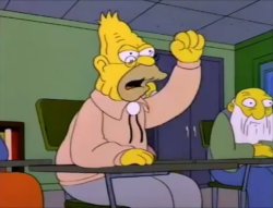 abuelo simpson Meme Template