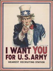 I WANT YOU for U.S. ARMY Meme Template