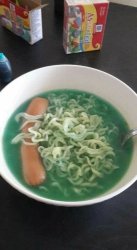 gatorade hotdog ramen Meme Template