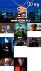 Disney Horror Villains Vol.2 Meme Template