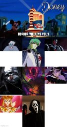 Disney Horror Villains Vol.3 Meme Template