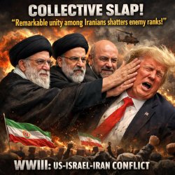 US–Israel–Iran War (World War 3 DLC) Collective slap: Heads of I Meme Template