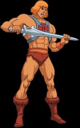 He man draw the sword png Meme Template