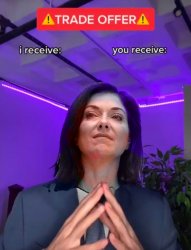 Katherina Reiche trade offer Meme Template
