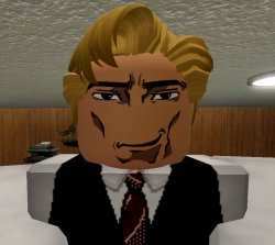 Roblox Mogger Meme Template