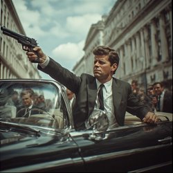 Jfk shooting from motorcade Meme Template