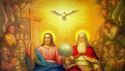 Yahshua at the right hand of Yahweh Meme Template