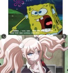 "you are stop the killing game" son I'm crine Meme Template