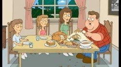 Family guy eating Meme Template