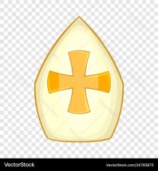 cartoon pope hat Meme Template