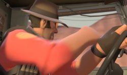 Sniper Driving Meme Template