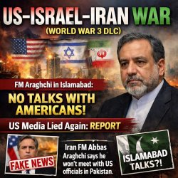 US–Israel–Iran War (World War 3 DLC) Iran FM to hold no talks wi Meme Template