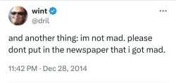 dril: not mad Meme Template