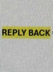 Reply back Meme Template