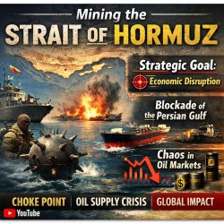 Mining the Strait of Hormuz refers to Iran deploying naval mines Meme Template
