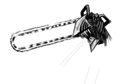 Chainsaw Man Yelling Meme Template