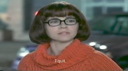 velma quitting Meme Template