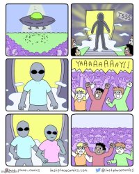 I come in peace Meme Template