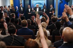 Staged Drama White House Meme Template